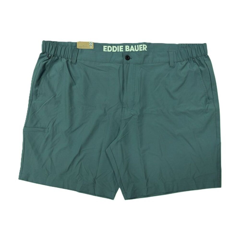 Eddie Bauer Men's 4-Way Stretch Lightweight Flex Waist Tech Short - Green